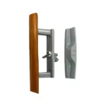 Sliding Patio Door Handle - Aluminum (3-15/16" Hole to Hole)
