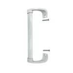 Sliding Patio Door Handle (6-1/2" Hole to Hole) - White